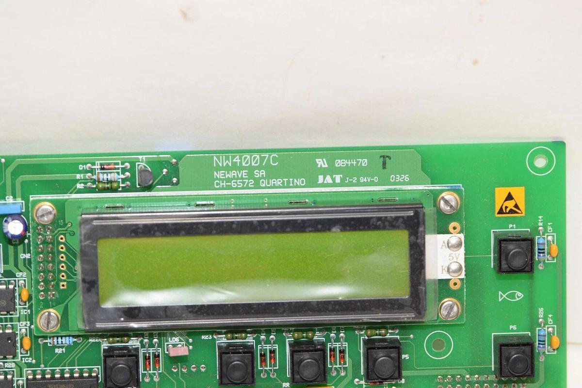 (NEW) EXIDE / NEWAVE NW4007C 33/03 CH-6572 Quartino Display PCB Board Assembly