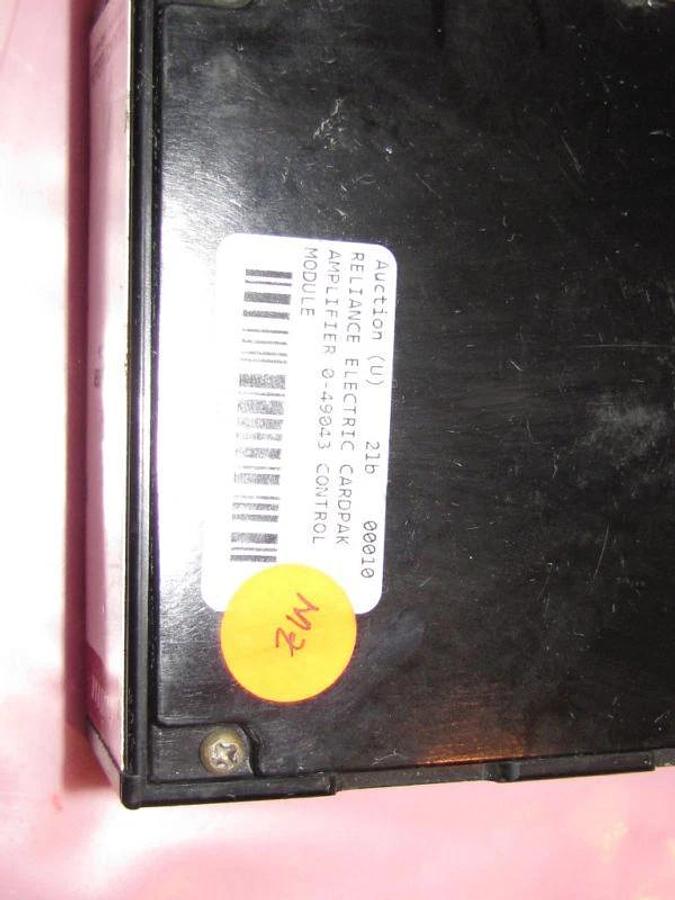 Used RELIANCE ELECTRIC CARDPAK AMPLIFIER 0-49043  049043