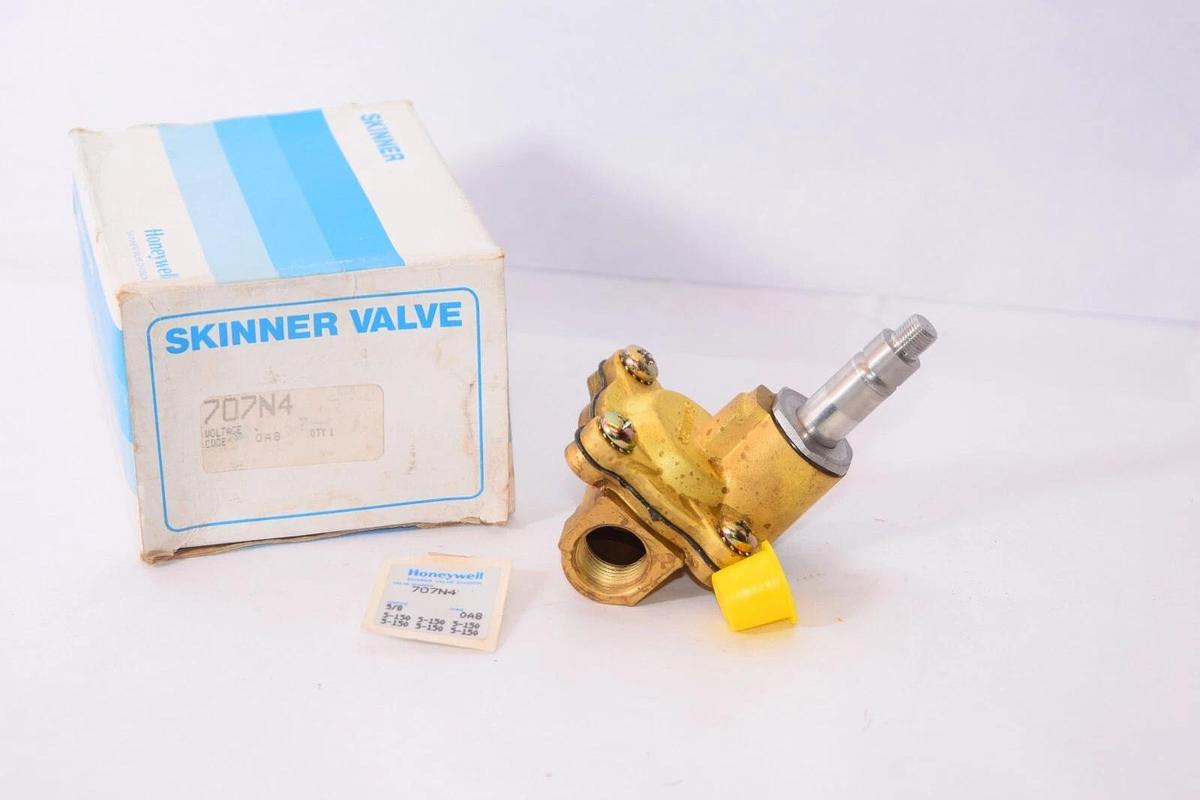 (NEW) HONEYWELL / SKINNER 707N4 5/8 Orifice Valve