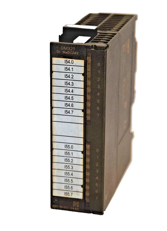 Used SIEMENS Input Module 6ES7 321-1BH02-0AA0 6ES73211BH020AA0 SM321 16xDC24V