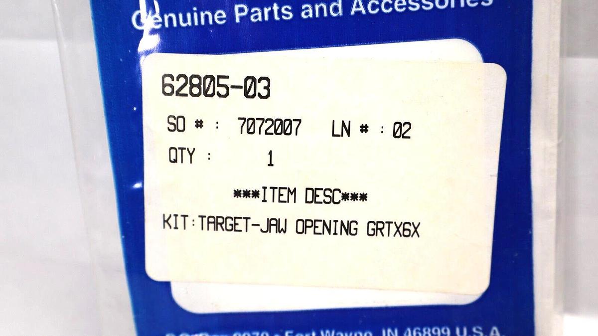 (NEW) PHD 62805-03 , 6280503 Target-Jaw Opening GRTX6X For Gripper
