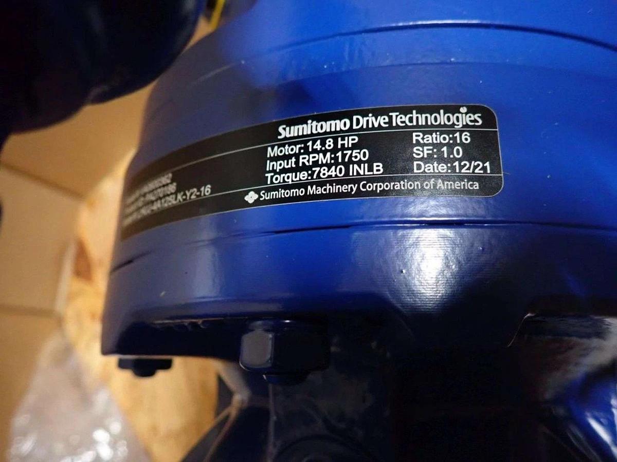Sumitomo LHUJ-4A125LK-Y2-16 Drive Gear Reducer Ratio 16:1  1750 RPM, 14.8 HP