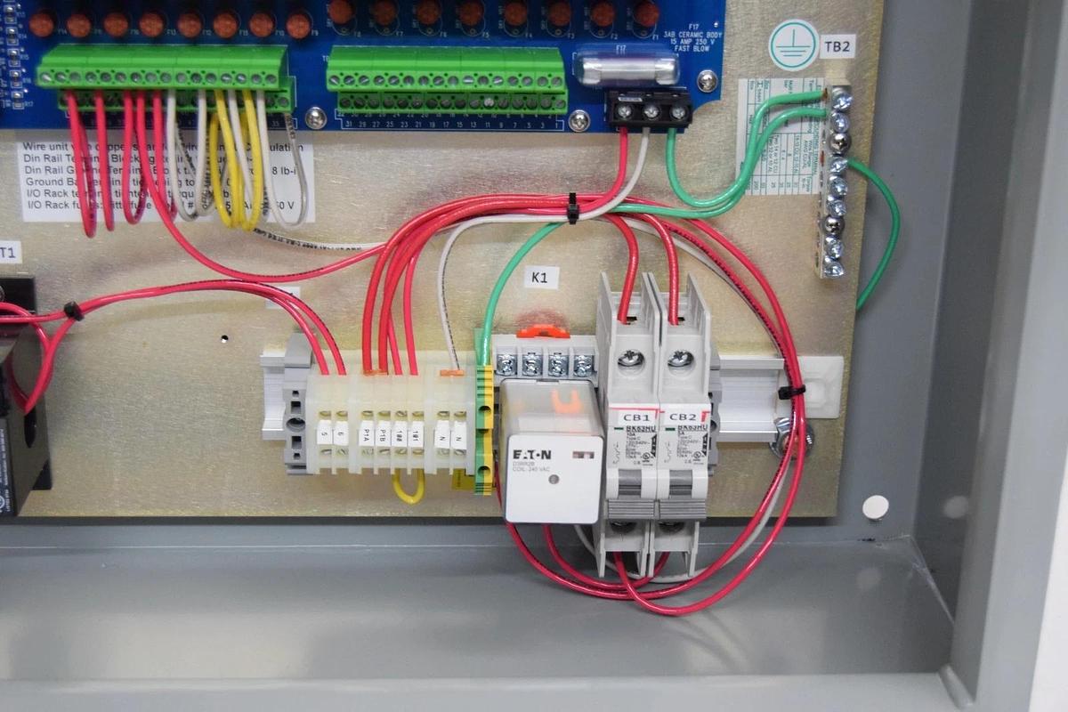 Used M&M Refrigeration Reciprocating Compressor ControlPanel M100408G11 Missing Board