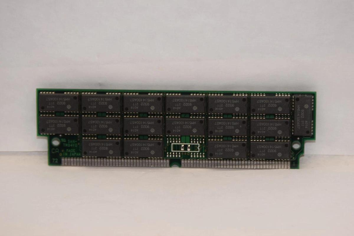 Used SUN MICROSYSTEMS HB56A433SU-8A , 501-1822-01 RAM Memory Board / Card
