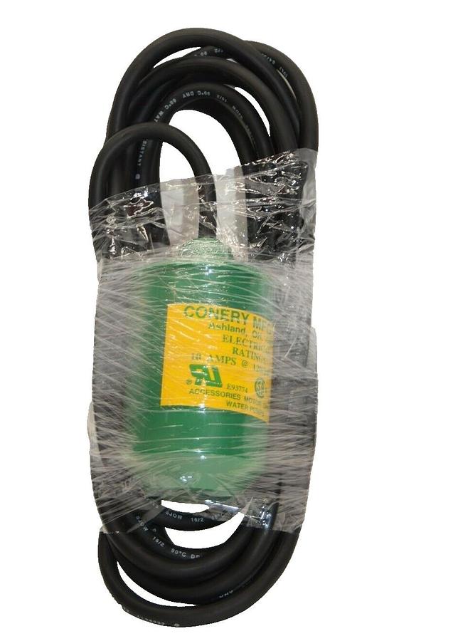 CONERY MFG. Motor Operated Water Pump E93774 LR41198 10A 120/240Vac