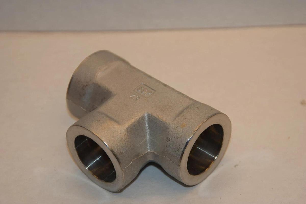 NEW ASP SSP 1714302 20SWT 1-1/4" TEE T TUBE ADAPTER STAINLESS STEEL