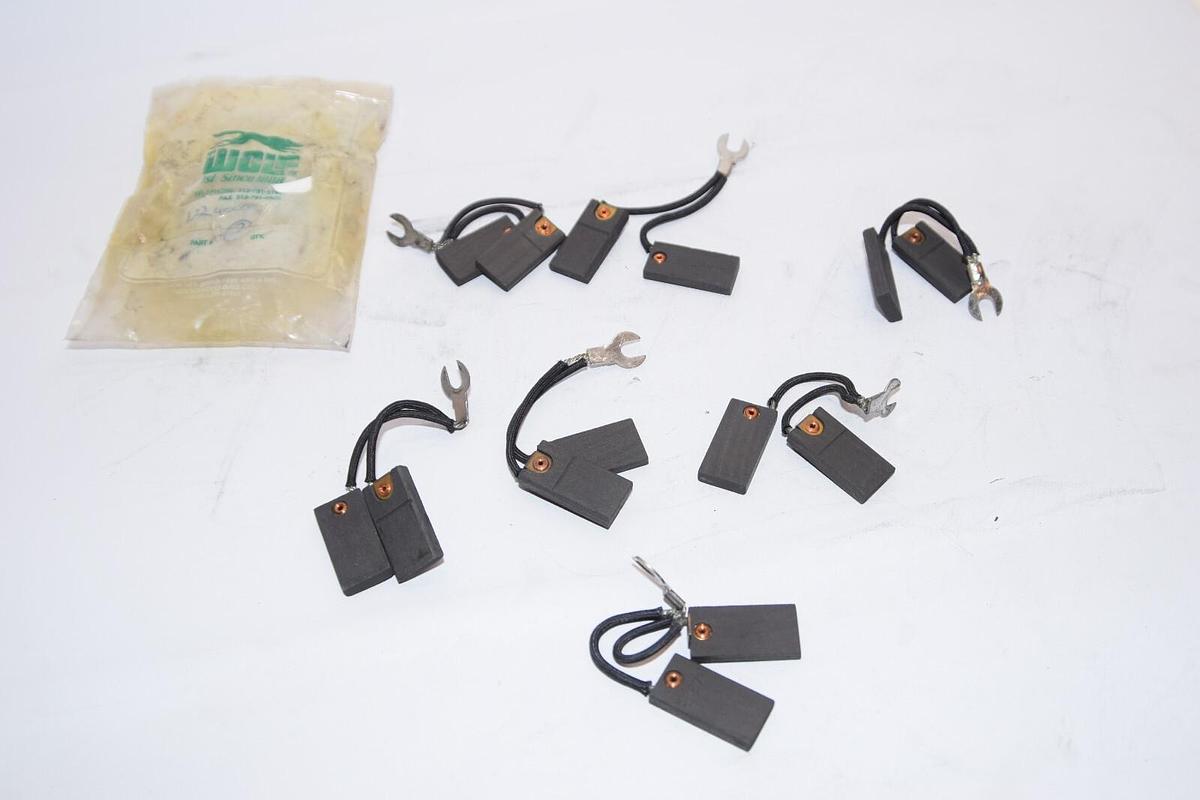 (NEW - Lot of 7) WOLF CT671  5/8" x 13/64" Carbon Motor Brush