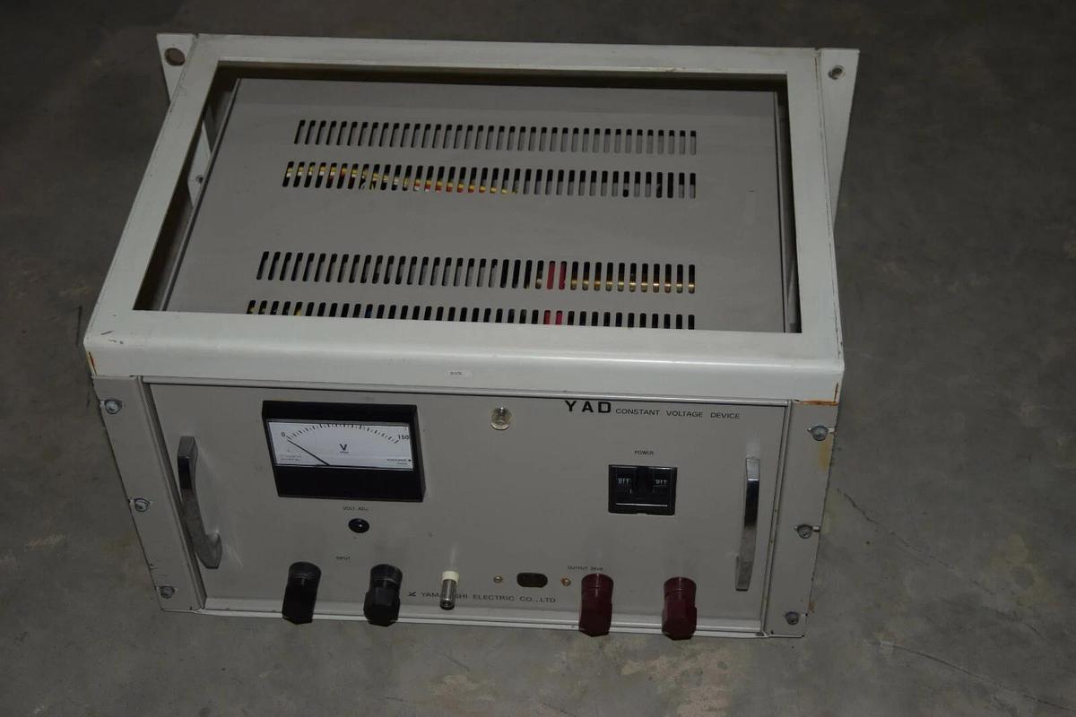 Used Yamabishi Constant Voltage Device YAD-3K 85- 115V 3KVA 1PH YAD Transformer