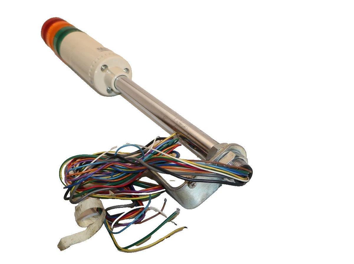 Patlite Tower Stack Light Beacon Green Red Orange LME-12FBL LME12FBL 24V (New)