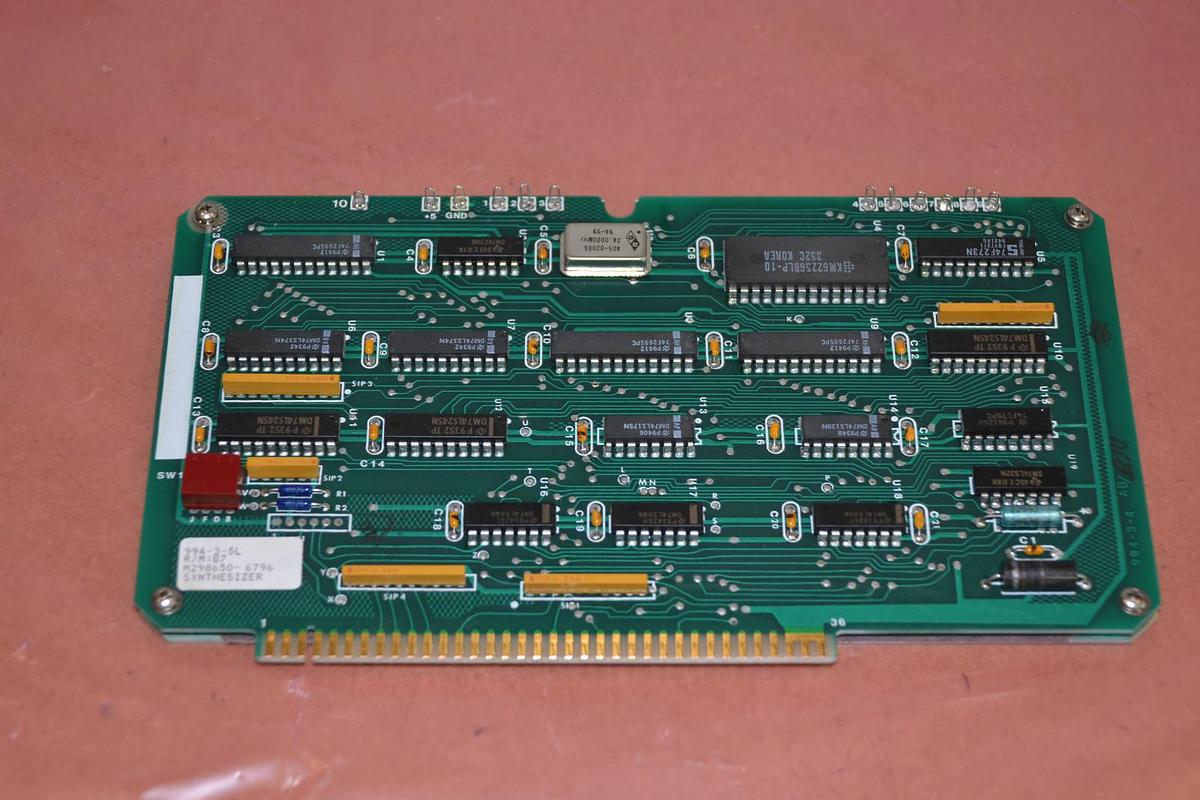 Refurbished CONTROLOTRON 994-3-5L 994 3 5L 99435L SYNTHESIZER BOARD CARD R/M:B7
