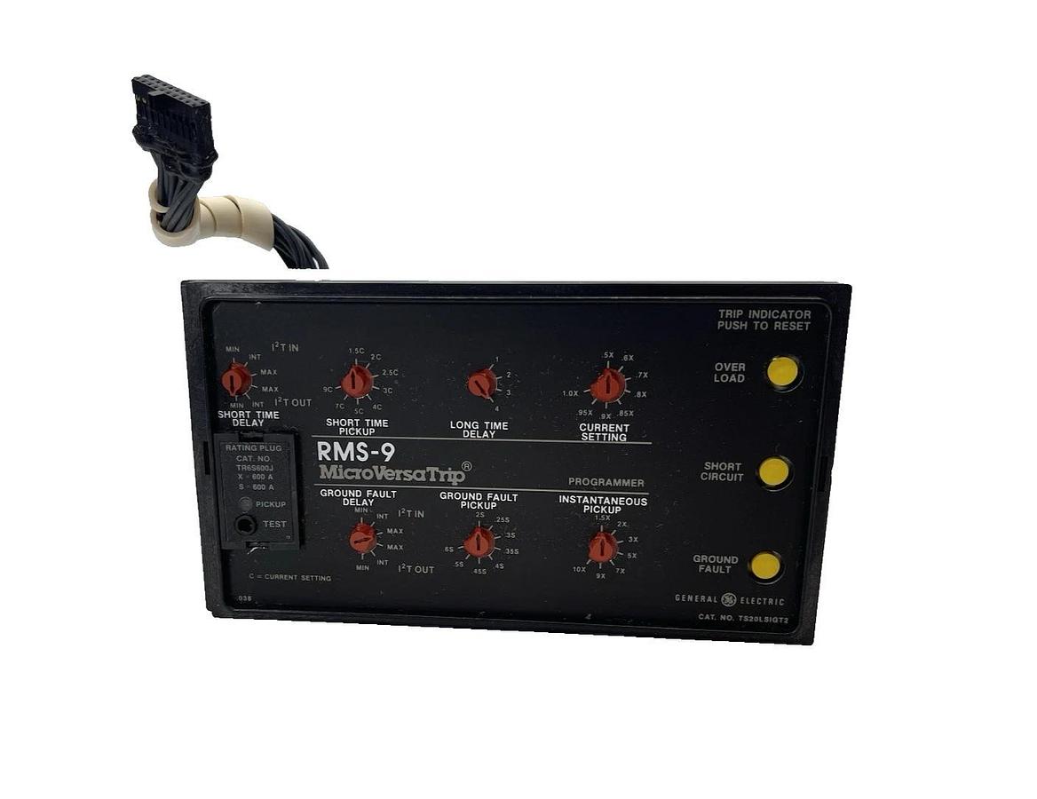 GE RMS-9 PROGRAMMER MicroVersaTrip GE TS20LSIGT2  RMS9  TR6S600J (New takeout)