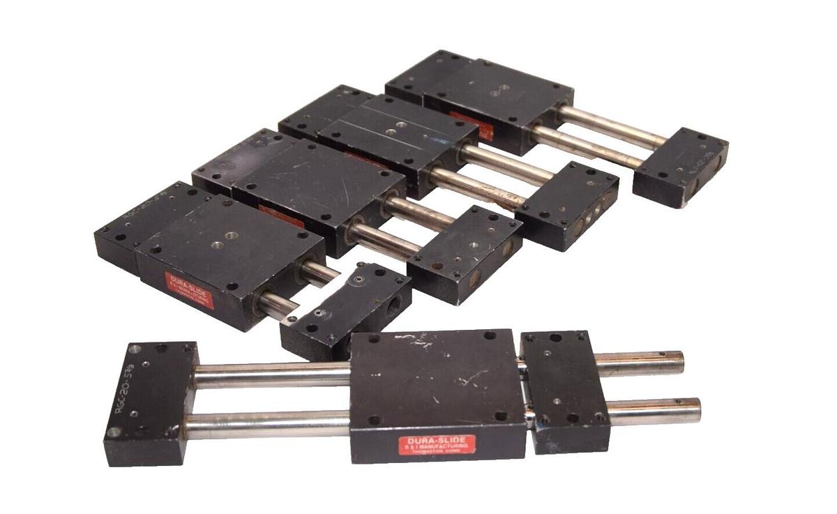 Used (Lot of 5) DURA-SLIDE RGC-20-5 3/8  Slides