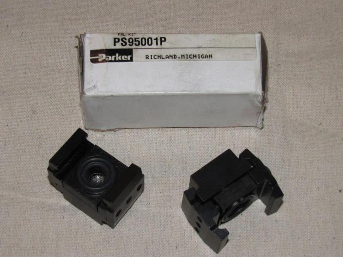 Parker PS95001P Port Block Accessory 1/4"  NIB
