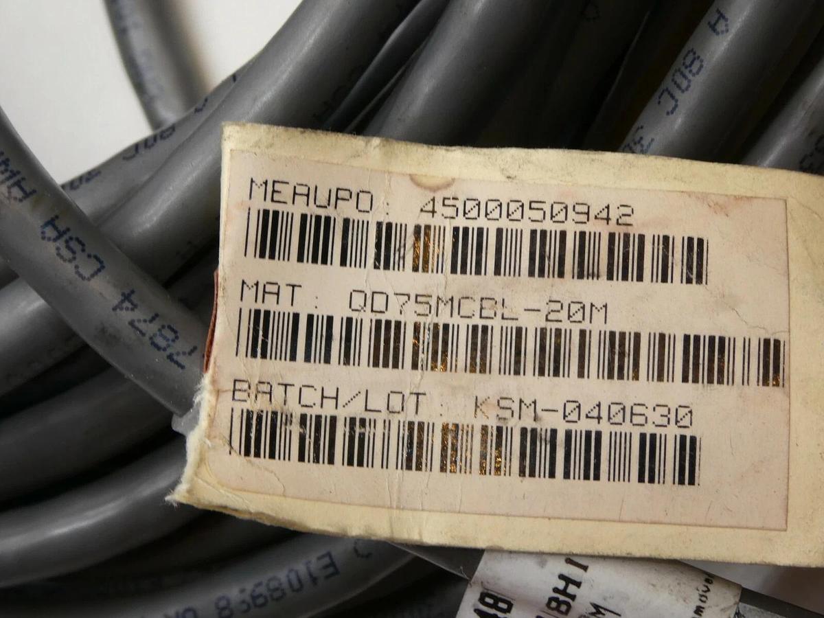 (NEW) MITSUBISHI QD75MCBL-20M 4500050942 I/O Pigtail Cable