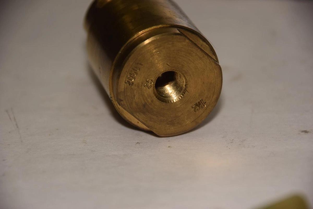 DURAMITE 20501 25 1K2 1/2" STROKE BRASS PNEUMATIC CYLINDER NEW