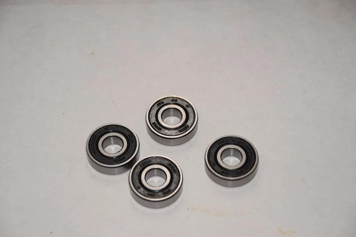 (LOT OF 4) CZECH 609RSR RUBBER SEALED BEARING NEW