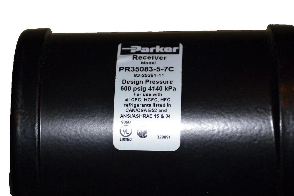 Parker Receiver PR35083-5-7C PR3508357C 83-25361-11 600 psig NEW