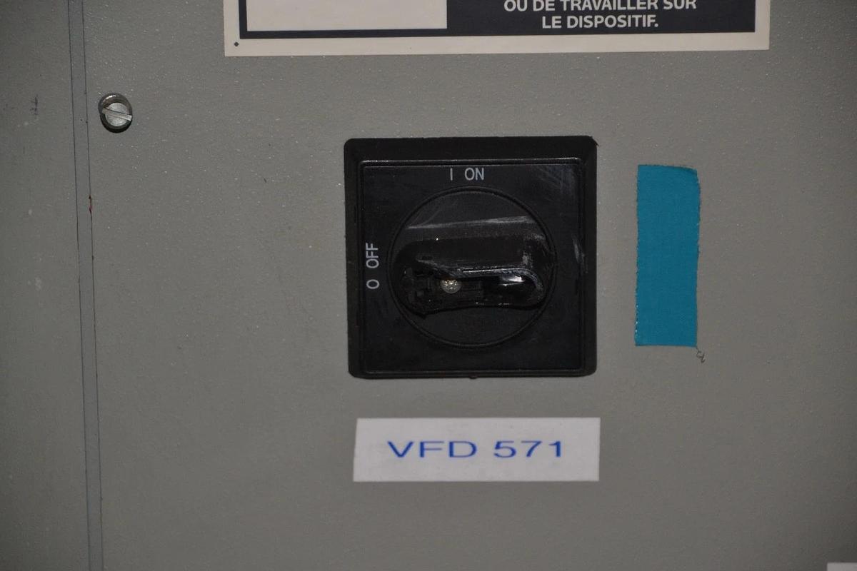 Used ROBICON 10HP AC DRIVE ID-454GT 3PH 460V 457E52.00