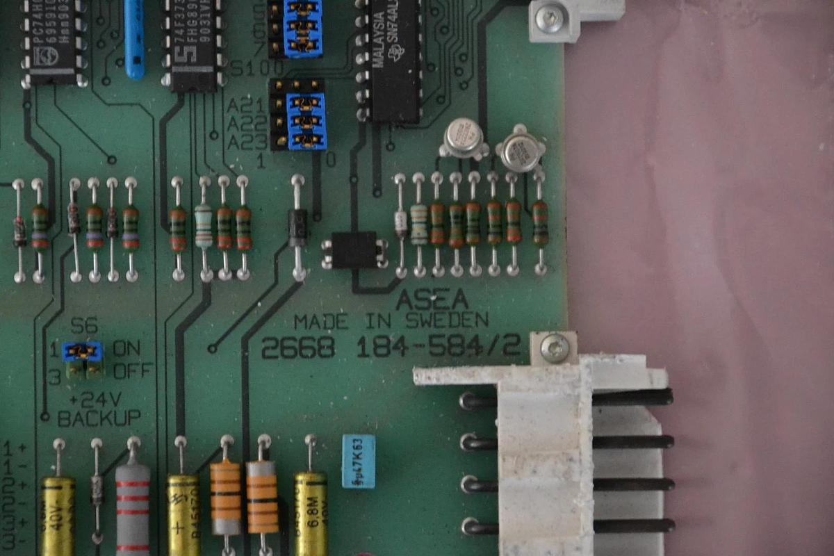 Used ABB ASEA CIRCUIT BOARD CARD DSMB127 DSMB 127 OK 57360001-HG/2 2668 184-584/2