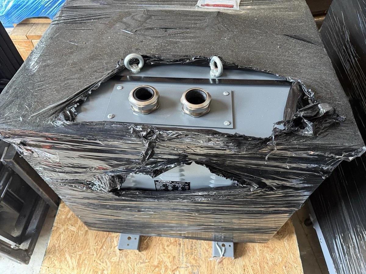 Used ORTEA 3ph Transformer, YXG1200CAB59863, 120kVA, Pri 480V delta, Sec 400V, 173.2A