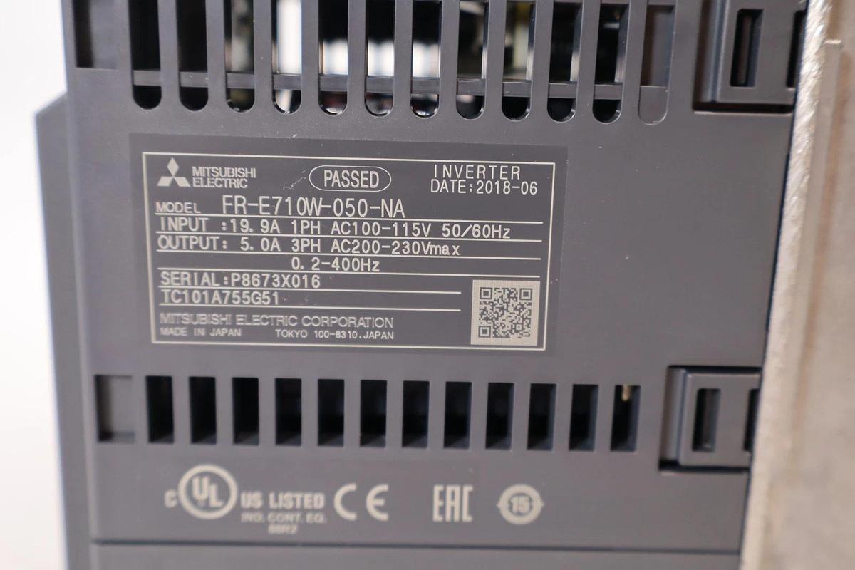 Mitsubishi Electric Inverter FR-E710W-050-NA , FRE710W050NA (New)