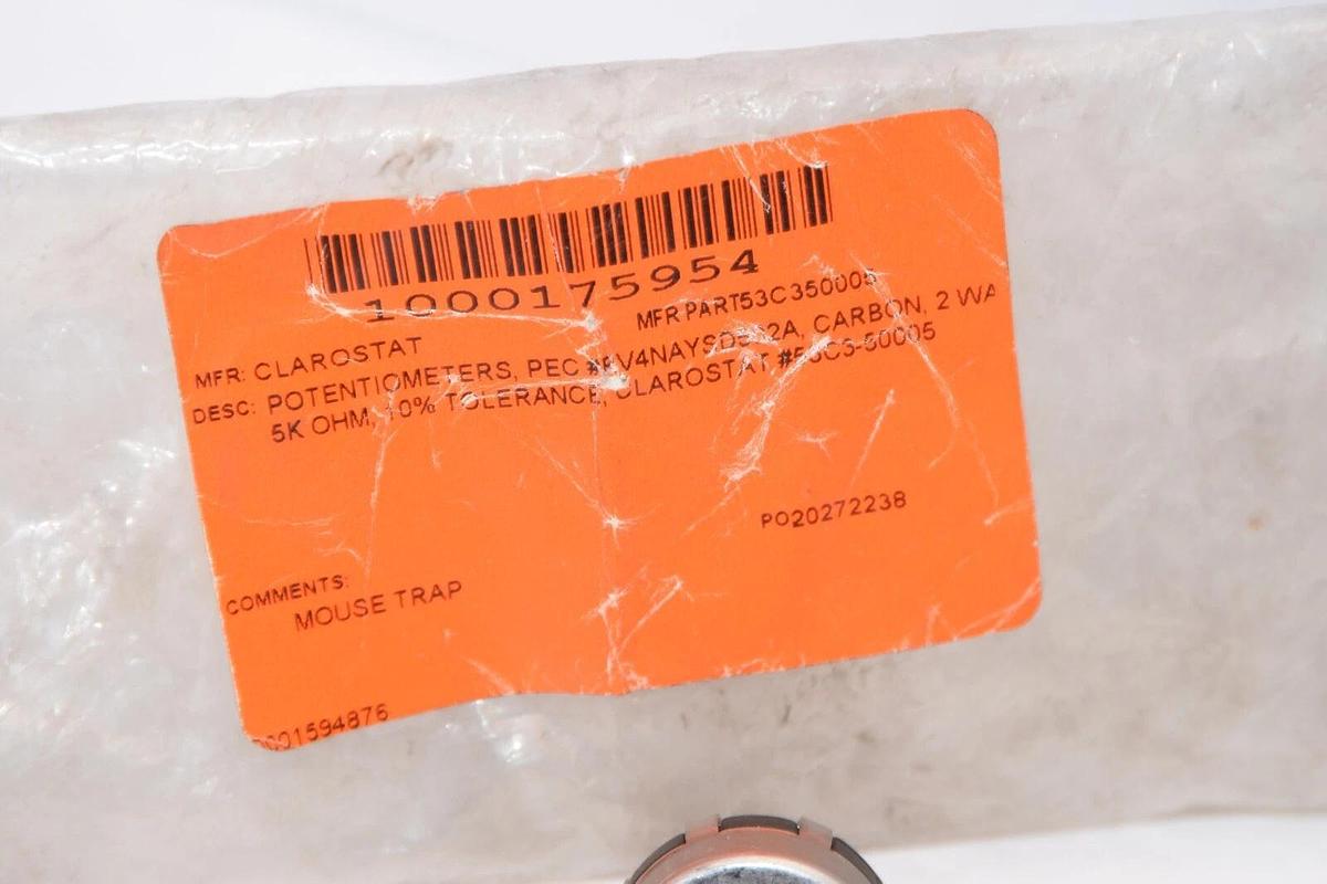 (NEW) HONEYWELL / CLAROSTAT RV4NAYSD502A T53C350005 5KΩ Potentiometer