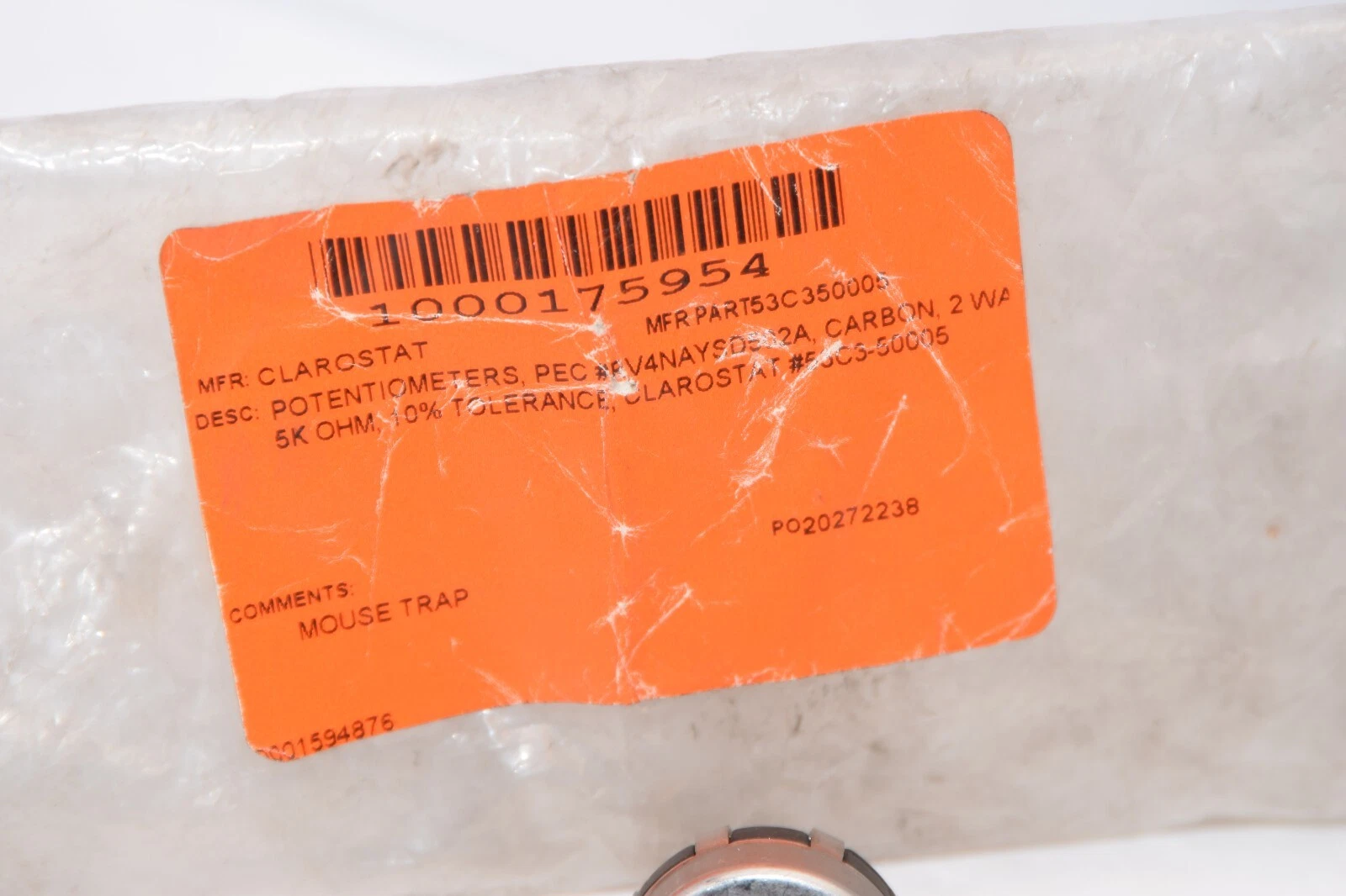 (NEW) HONEYWELL / CLAROSTAT RV4NAYSD502A T53C350005 5KΩ Potentiometer
