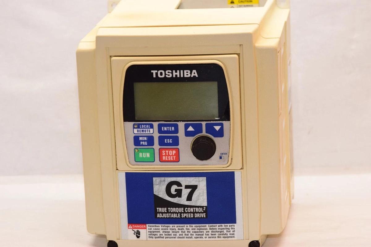 Used TOSHIBA VT130G7U4035B 3.5 KVA 3HP 460v Transistor Inverter Drive