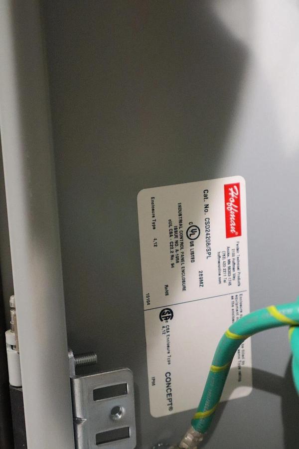 Used ALLEN BRADLEY 1000-10FHJ-BASE Series A Logix Panel Control Panel Box