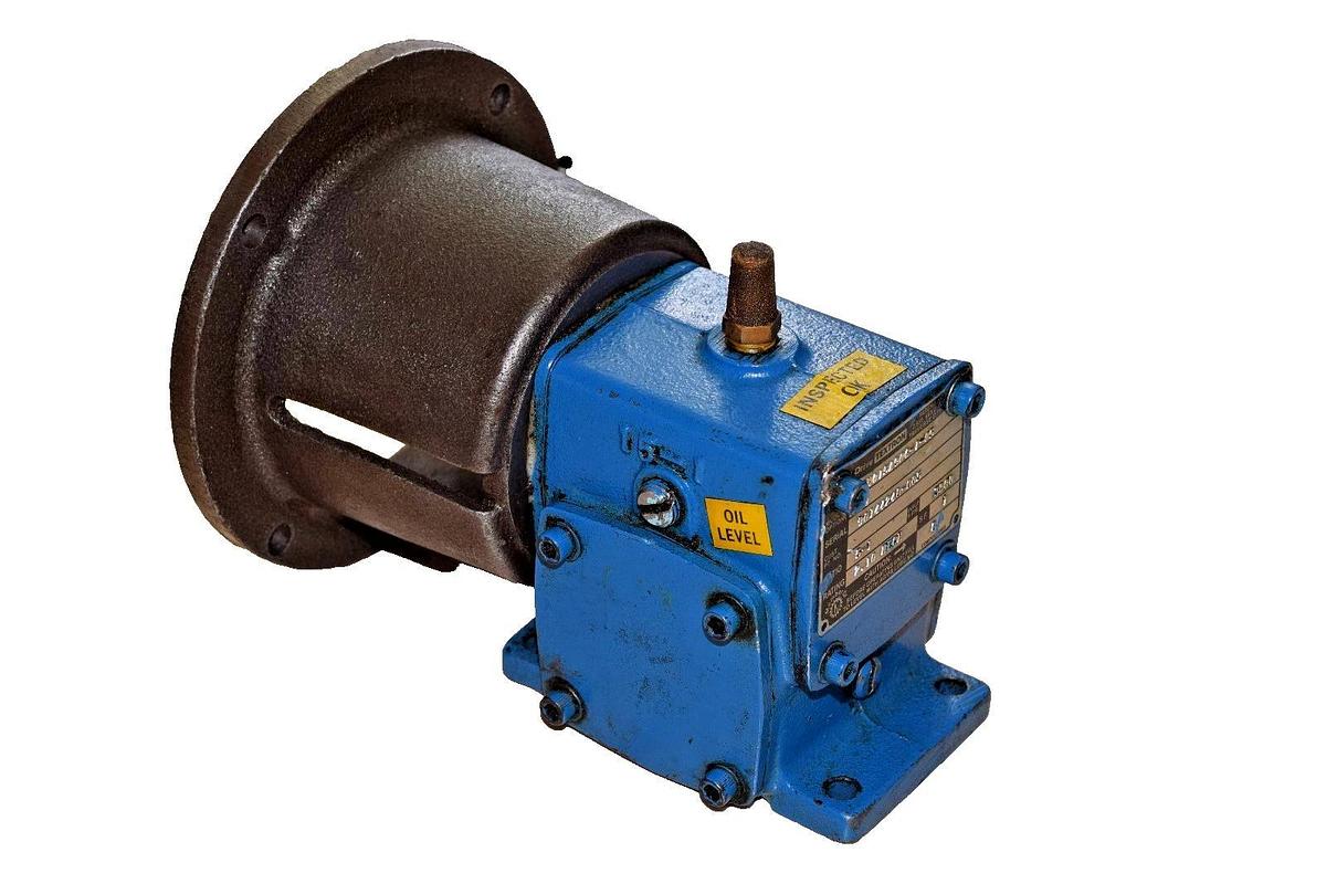 Used Drive Textron Cone Drive Gear Speed Reducer MH015A906-1-05 MH015A906 Opt 01 5:1