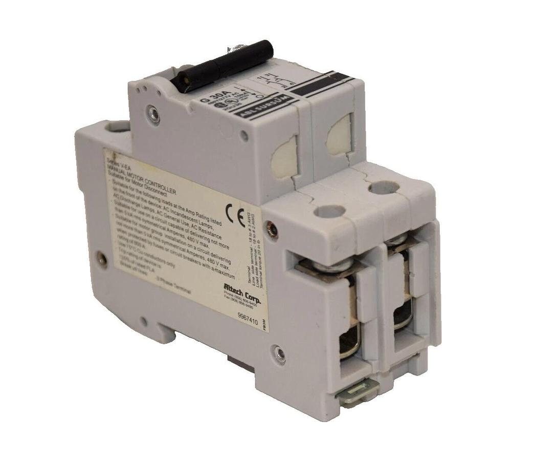 Used ABL SURSUM G 30A 30A 30 Amp 480Y/277V AC 10KA 2GU30 2 POLE 2p