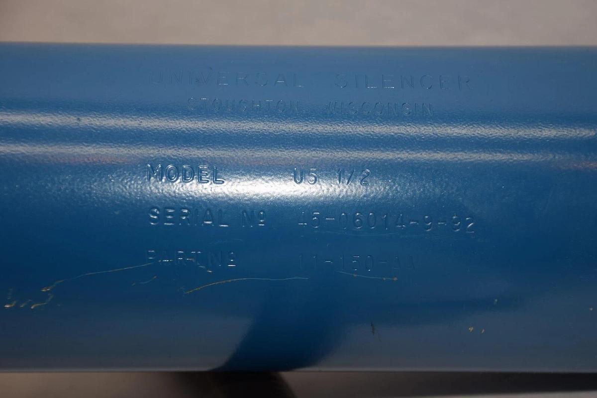 Used UNIVERSAL SILENCER 11-150-AA , 11150AA , U5 1/2 For Blowers
