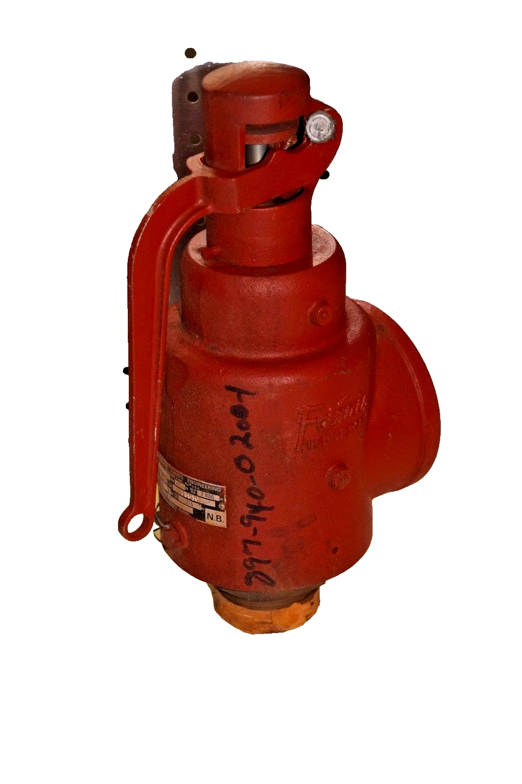 Teledyne Farris 2" Relief Valve 187 5-OL 5-0L 1875-0L 1875-OL 1875-OL 2" (NOS)