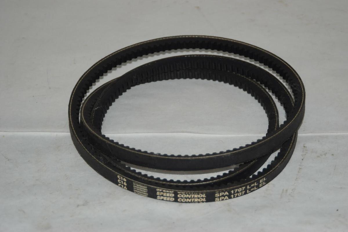 (New) Speed Control SPA1707 L=L EL C16 Cogged V-Belt SPA-1707 V Belt SPA 1707