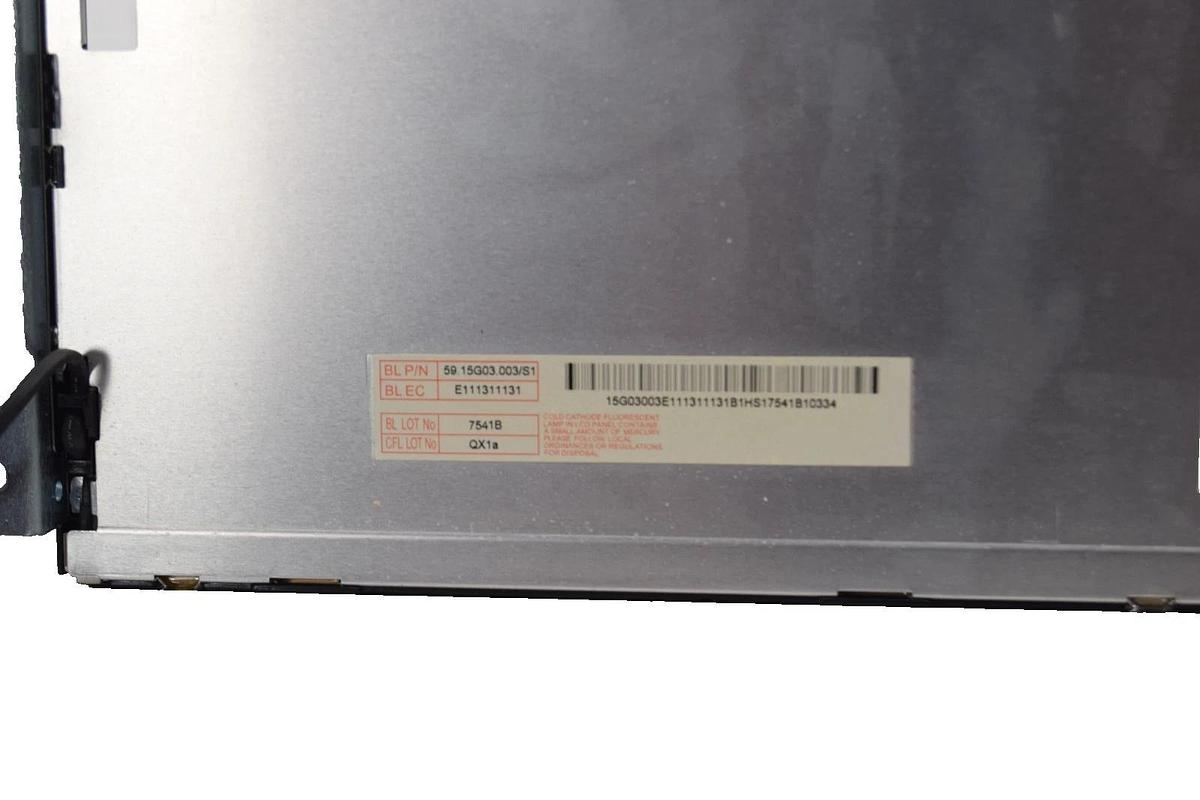 Used Allen Bradley / AU Optronics G150XG01 15" Touch Screen Panel Display *See pics*