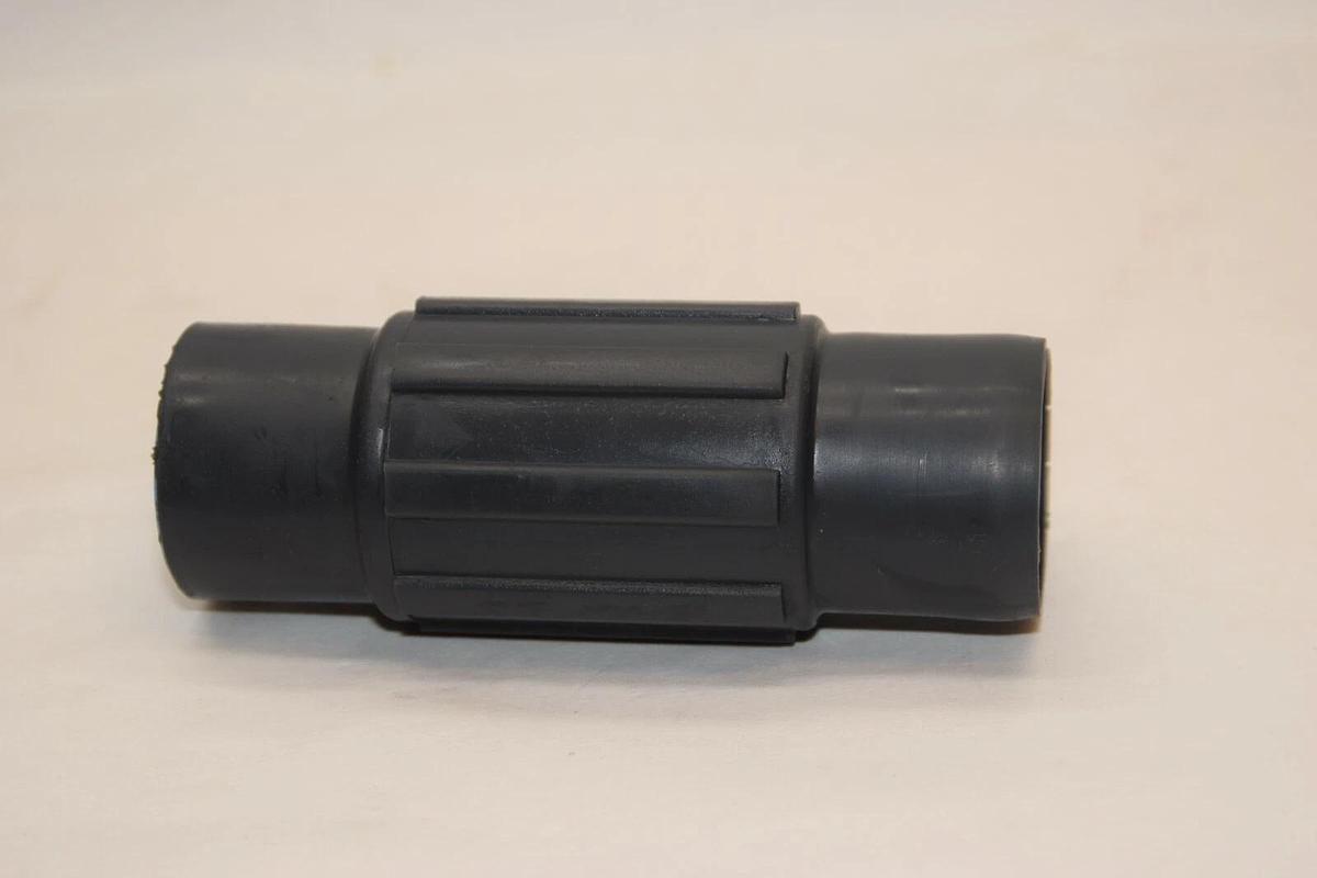 (NEW) Plasti-Bond Red H2OT 1" Coated Conduit Body Straight Fitting