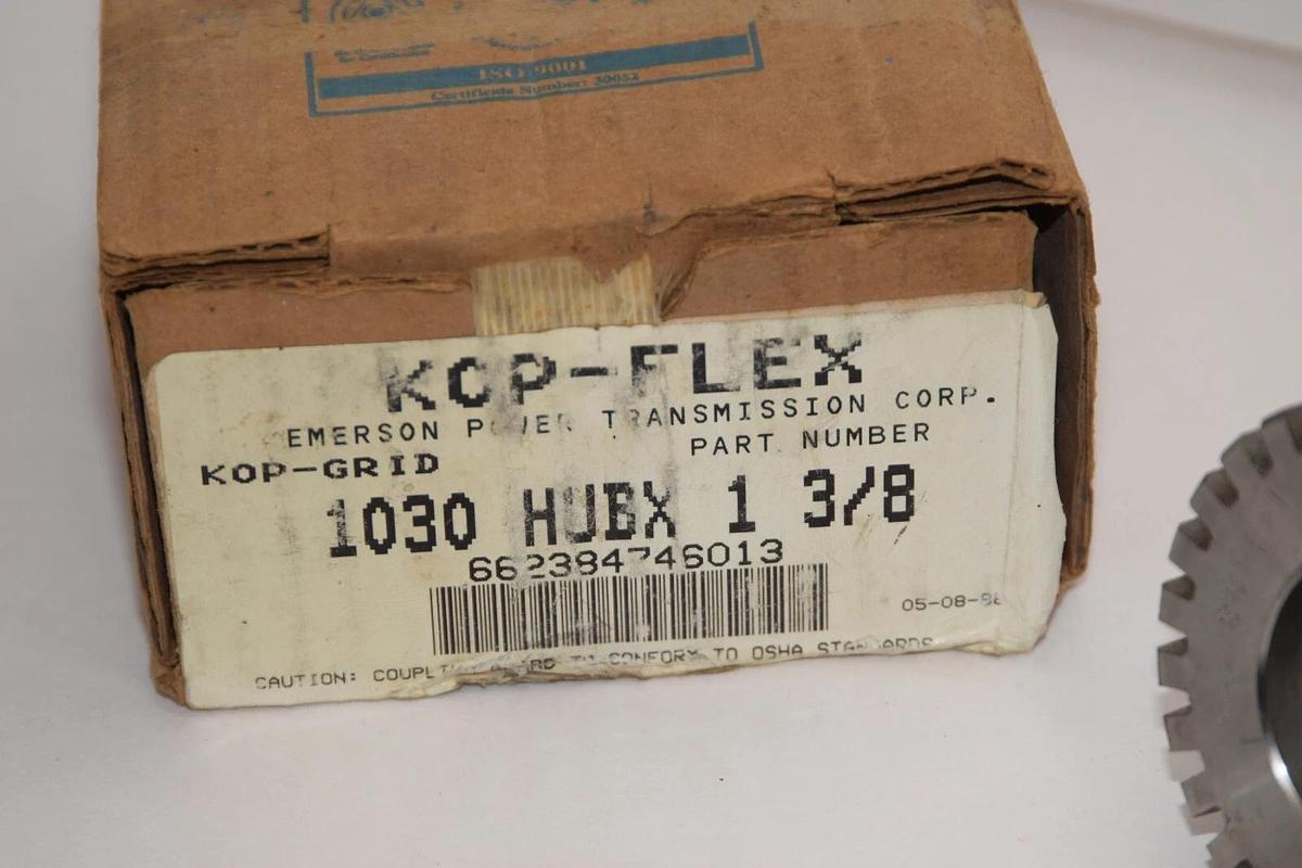 (NEW) EMERSON POWER 1030 HUBX 1-3/8" Bore KOP-Flex Coupling