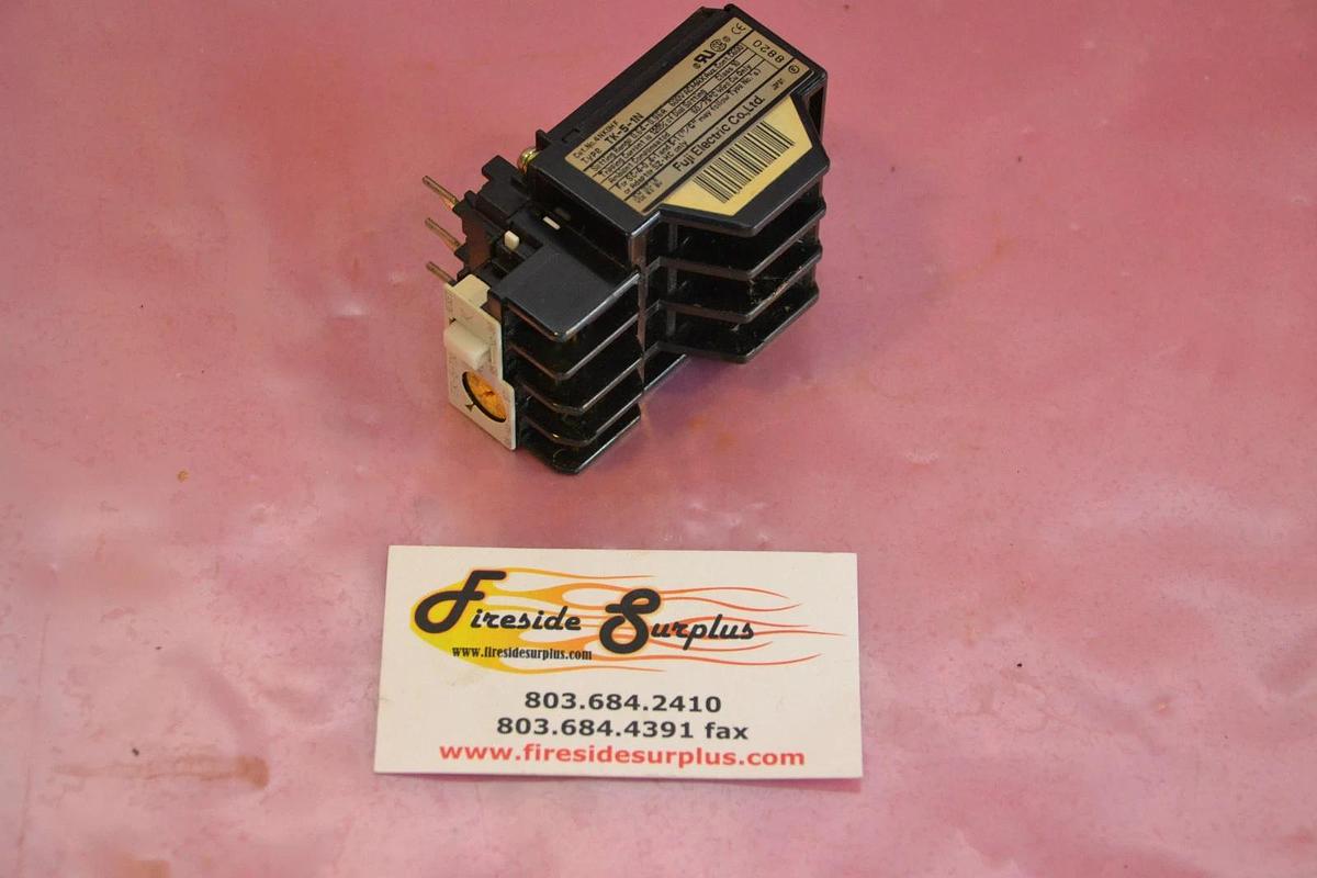 Used FUJI ELECTRIC RELAY TK-5-1N TK 5 1N TK51N 4NK0HF 0.64-0.96A 0.64-0.96 A