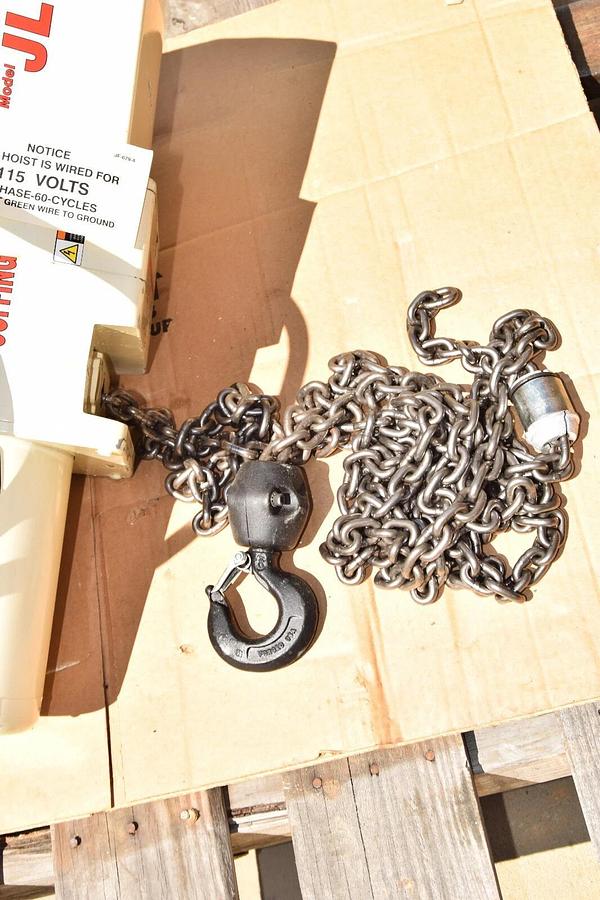 Coffing JLC 1 Ton Electric Hoist w/ Trolley JLCMT2016-1 JLC2016-15-1 115/230 NEW