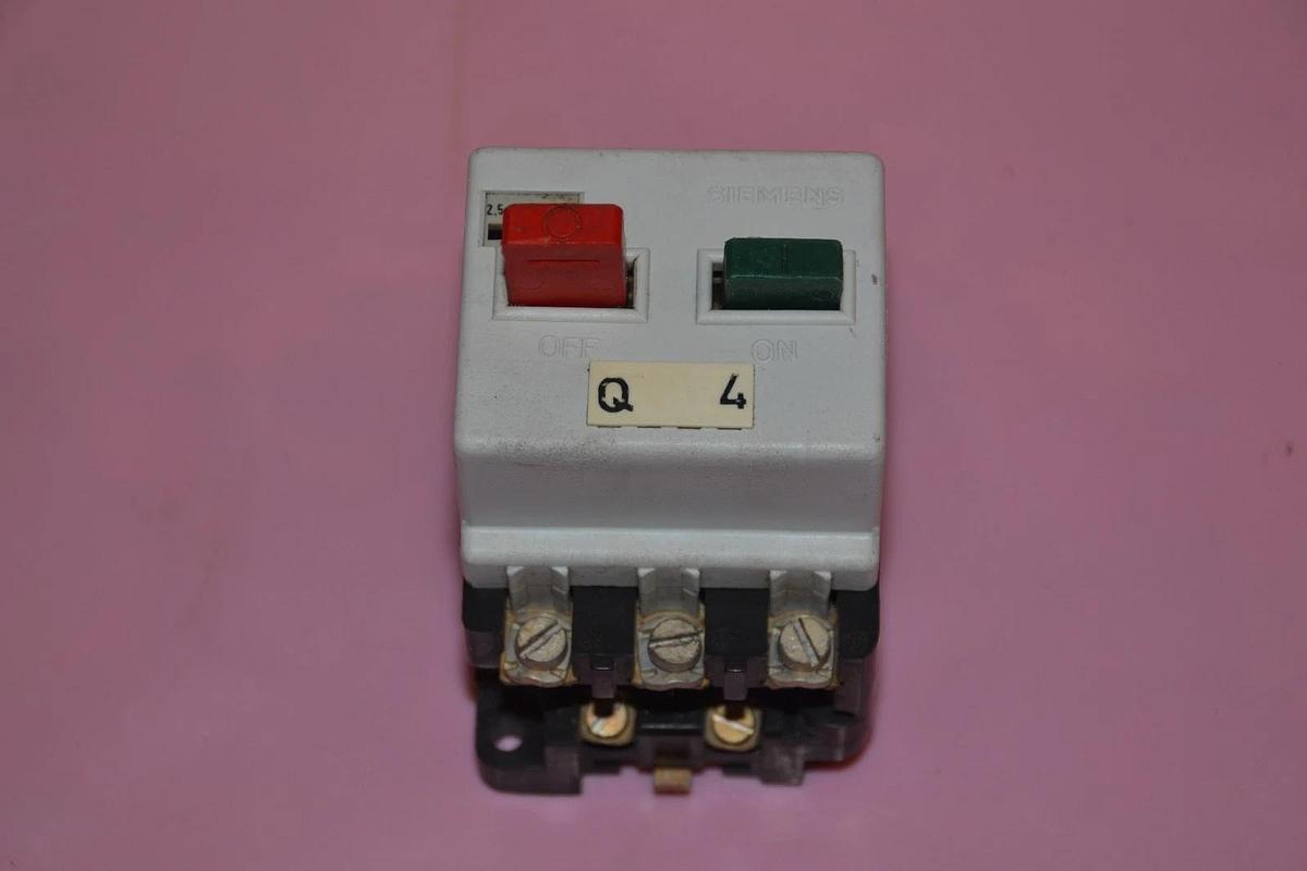 Used SIEMENS MOTOR STARTER 3VE1010-2H 3VE1010 2H