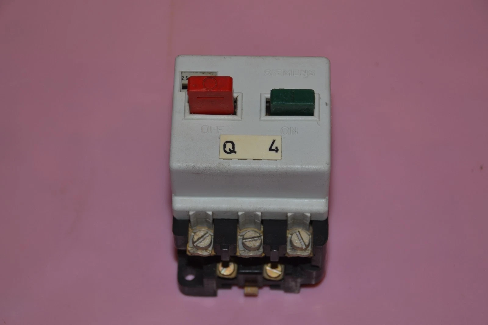 Used SIEMENS MOTOR STARTER 3VE1010-2H 3VE1010 2H