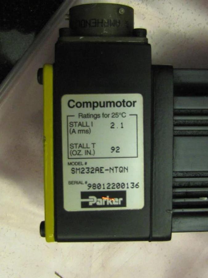 Used Bayside gearhead PG90-030 Parker compumotor SM23AE-NTQN
