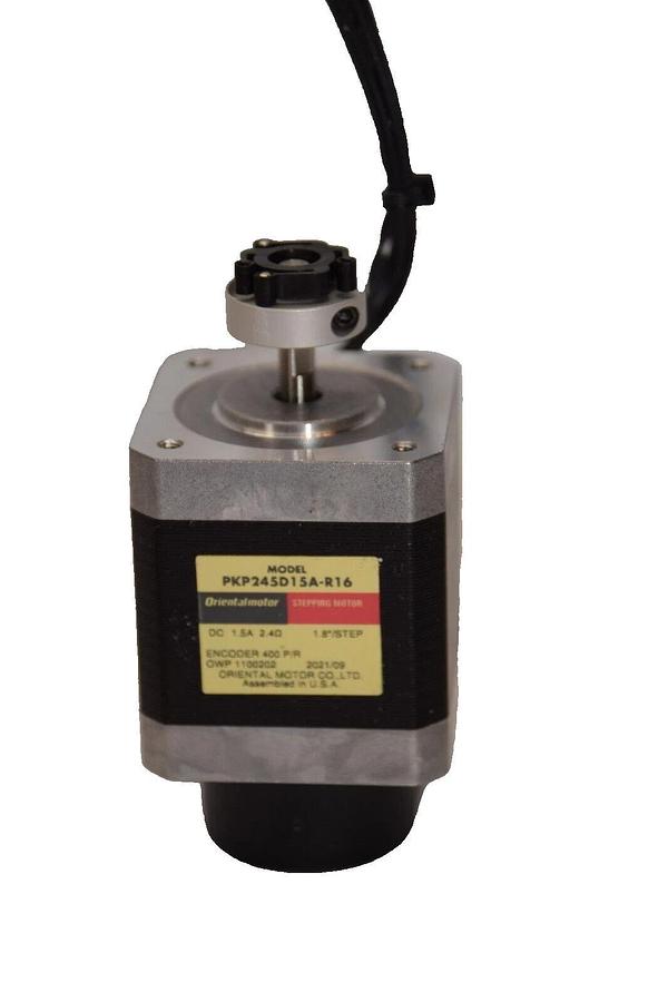 Used Oriental Stepping Motor PKP245D15A-R16 1.5a 1.8deg step w/ E5-400-197-NE-S-D-D-B