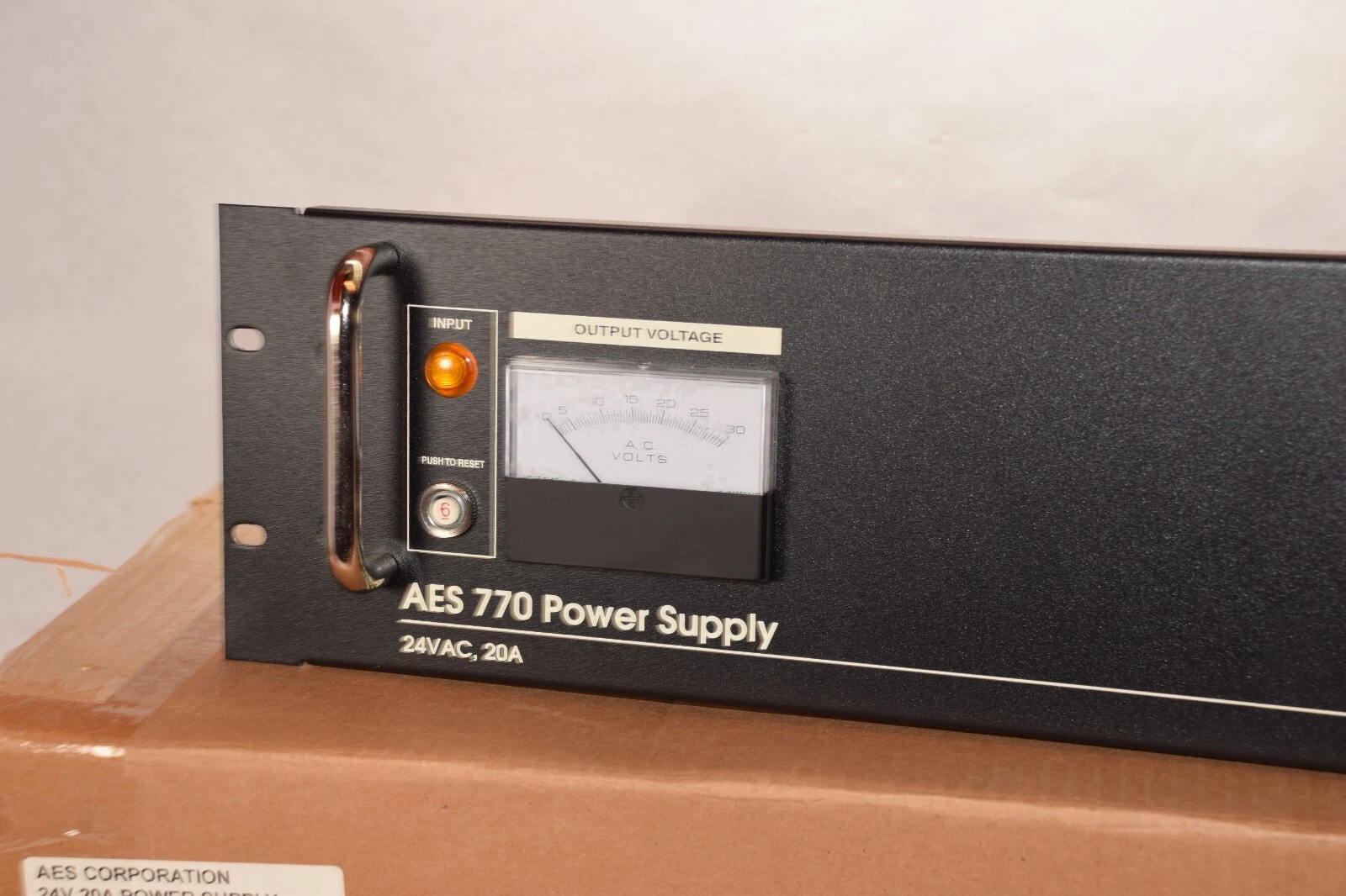 AES Security Products 770 Power Supply 24v 20a 770-24v-20a 110/120v (NEW)