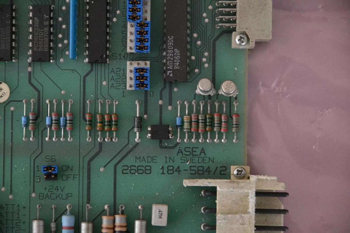 Used ABB ASEA CIRCUIT BOARD CARD DSMB127 DSMB 127 7I 57360001-HG/2 2668 184-584/2