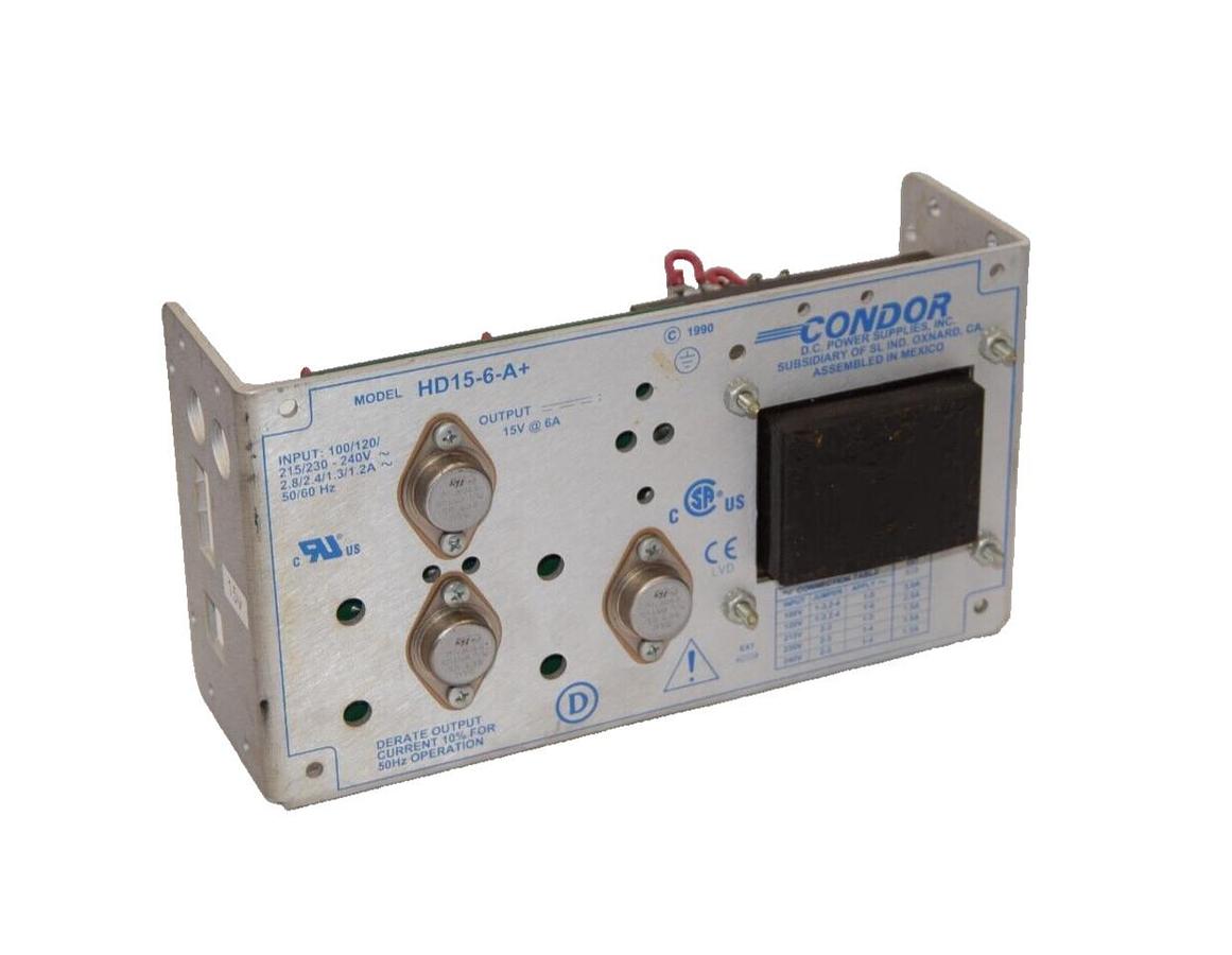 Used CONDOR HD15-6-A+ Power Supply