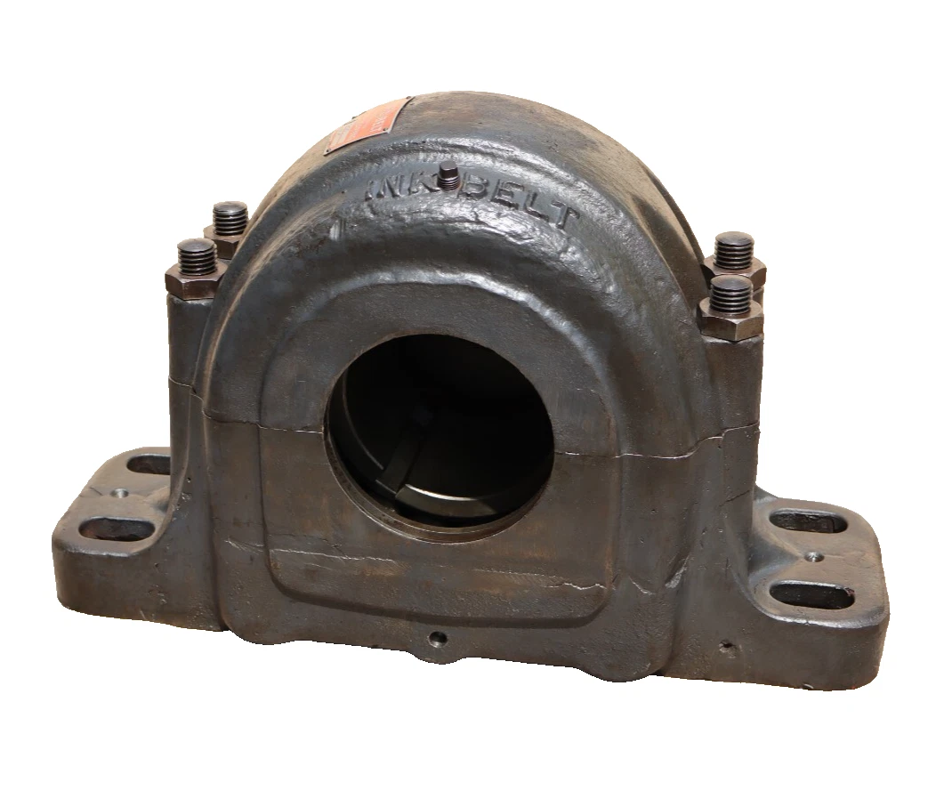 Link Belt Split Pillow Block Housing w/ Bearing 5-7/16" GP6887FC S32 NOS