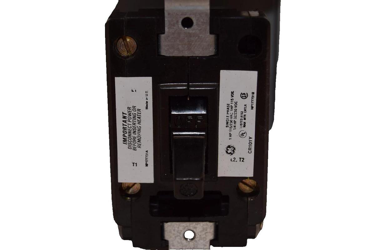 GE , General Electric CR101Y1 1Pole 115/230V Manual Motor Starter (New) 783166268223