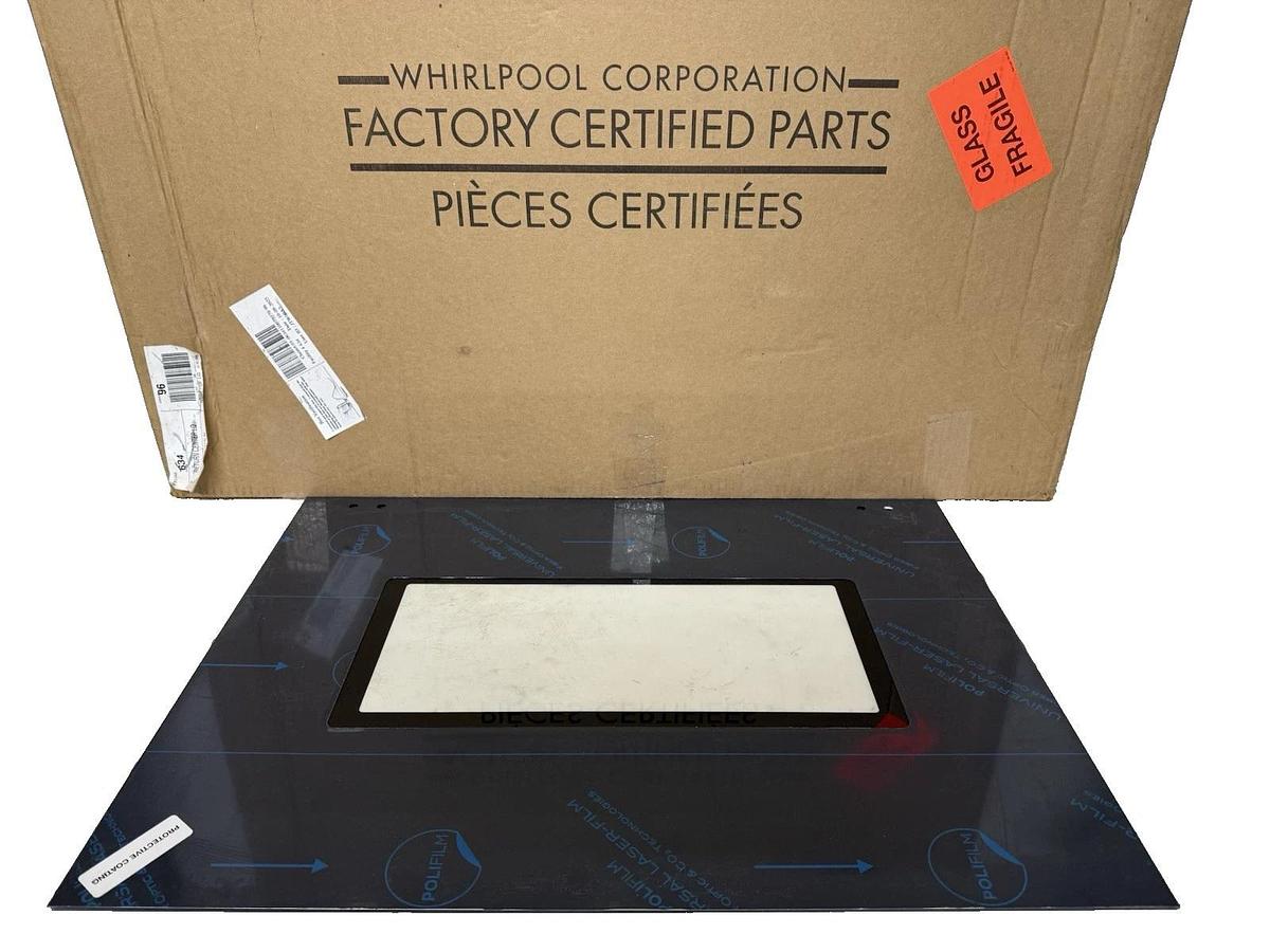 Used Whirlpool OEM, W10401225 Outer Oven Door Glass 4452257 4452316 and Kenmore (New)