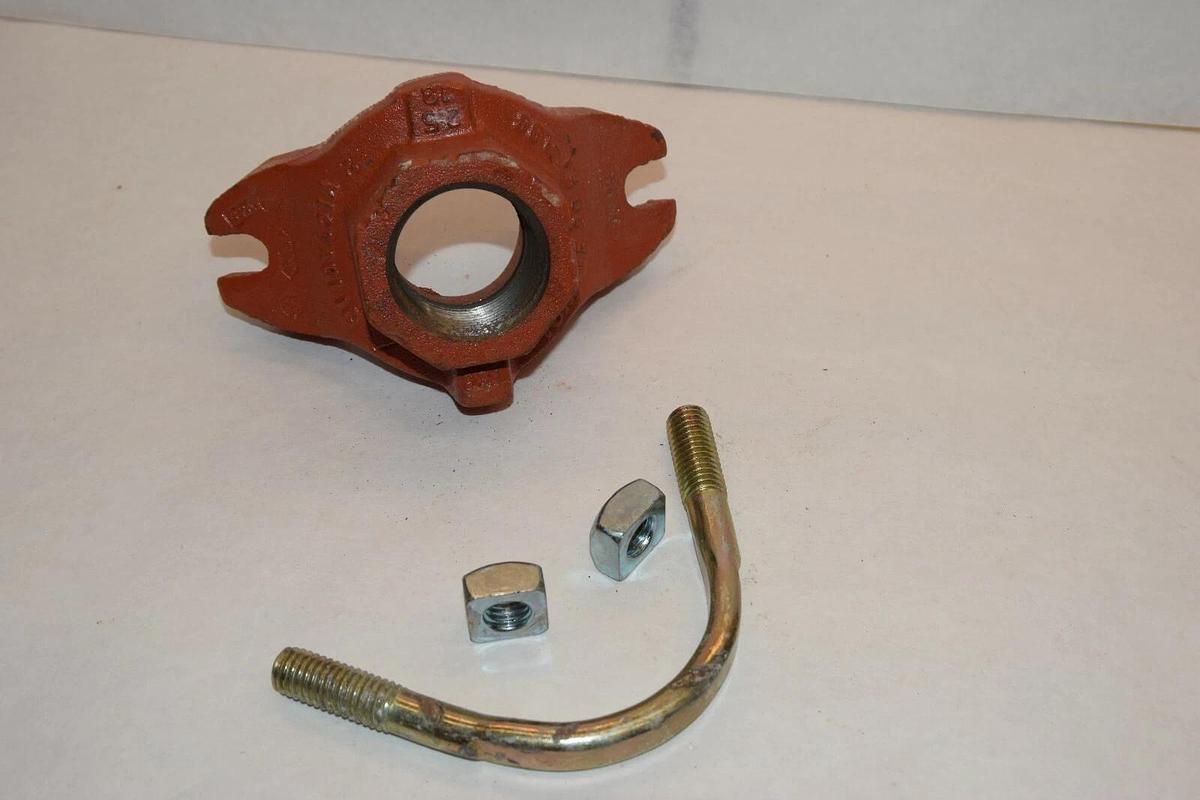 NEW VICTAULIC 2-1/2 x 1-1/4 S/921-E 2-1/2" BOLT 1-14" BRANCH OUTLET COUPLING